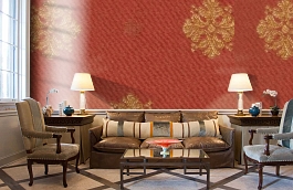 Обои M332-88 фото в интерьере кабинета превью