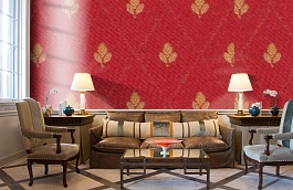 Обои M334-84 фото в интерьере кабинета превью