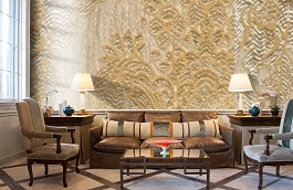 Обои M380-209 фото в интерьере кабинета превью