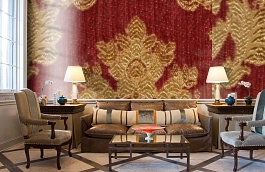 Обои M380-216 фото в интерьере кабинета превью