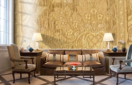 Обои M382-206 фото в интерьере кабинета превью