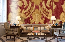 Обои M382-216 фото в интерьере кабинета превью