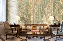 Обои M382-218 фото в интерьере кабинета превью