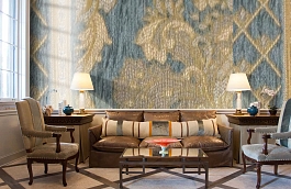 Обои M382-234 фото в интерьере кабинета превью