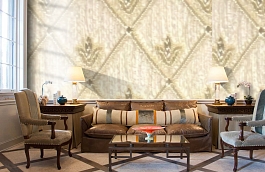 Обои M383-438 фото в интерьере кабинета превью