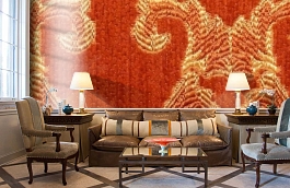 Обои M387-216 фото в интерьере кабинета превью