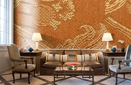 Обои M387-217 фото в интерьере кабинета превью