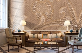 Обои M387-4365 фото в интерьере кабинета превью