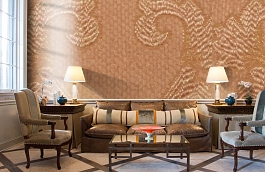 Обои M387-43855 фото в интерьере кабинета превью