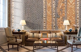 Обои M388-434 фото в интерьере кабинета превью