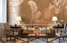 Обои M389-223 фото в интерьере кабинета превью