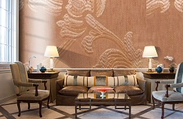 Обои M389-409 фото в интерьере кабинета превью