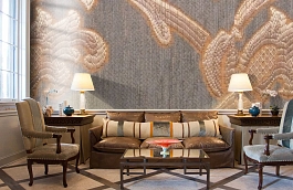 Обои M389-434 фото в интерьере кабинета превью