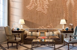 Обои M389-460 фото в интерьере кабинета превью