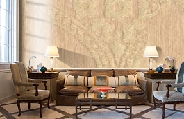 Обои M432-405 фото в интерьере кабинета превью