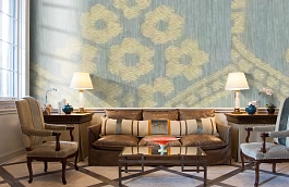 Обои M432-410 фото в интерьере кабинета превью