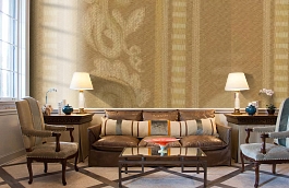 Обои M577-201 фото в интерьере кабинета превью