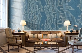 Обои M578-851 фото в интерьере кабинета превью