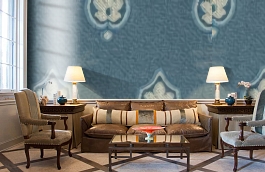 Обои M579-851 фото в интерьере кабинета превью