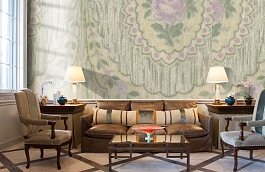 Обои M600-463 фото в интерьере кабинета превью