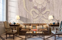 Обои M604-444 фото в интерьере кабинета превью