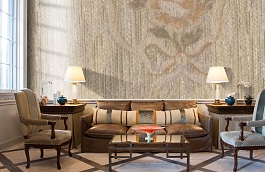 Обои M604-81792 фото в интерьере кабинета превью