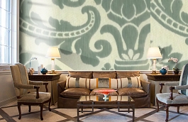 Обои M8400-7006 фото в интерьере кабинета превью