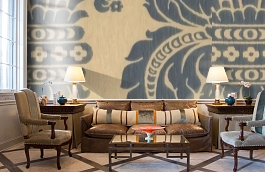 Обои M8400-7008 фото в интерьере кабинета превью