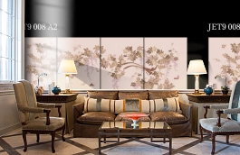 Обои Jet9 008 A2 фото в интерьере кабинета превью