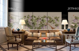 Обои Jet9 012 A1 фото в интерьере кабинета превью