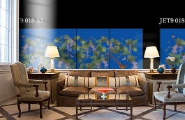 Обои Jet9 018 A1 фото в интерьере кабинета превью