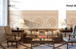 Обои Photo 6 002 фото в интерьере кабинета превью