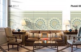 Обои Photo 6 005-2 фото в интерьере кабинета превью