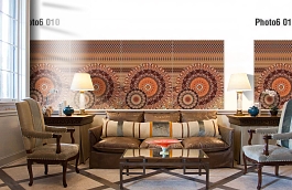 Обои Photo 6 010 фото в интерьере кабинета превью