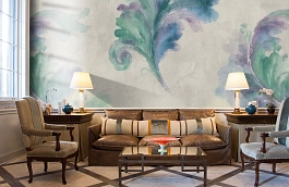 Обои MF81109 фото в интерьере кабинета превью