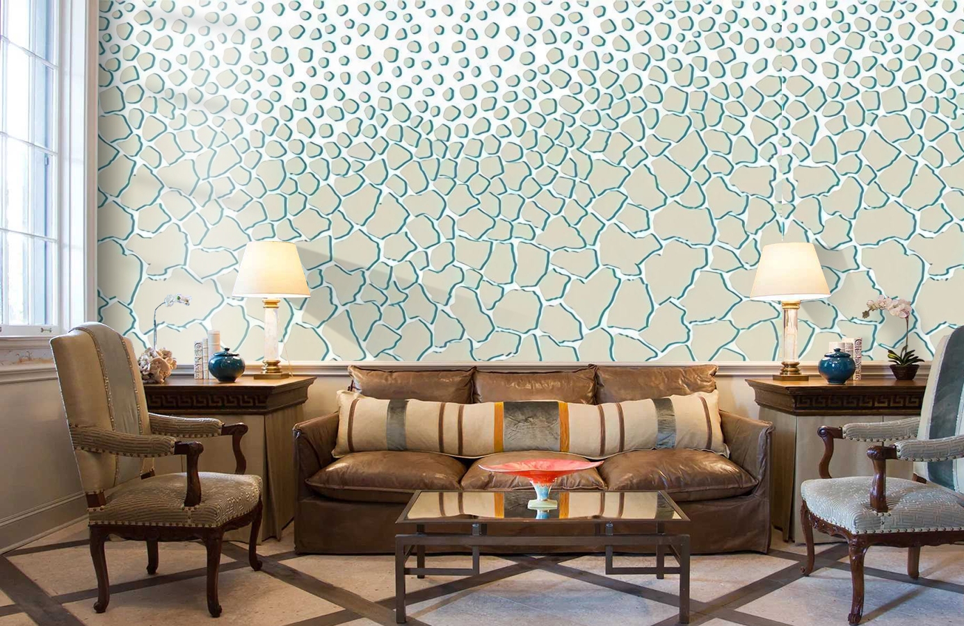 Обои 16229 фото в интерьере кабинета