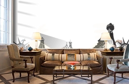 Обои 838251 фото в интерьере кабинета превью