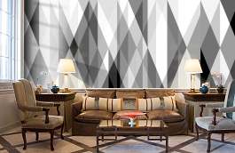 Обои 93/6021 фото в интерьере кабинета превью