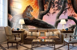 Обои 1451 lev5 407 фото в интерьере кабинета превью