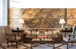 Обои 1555 lev6 607 фото в интерьере кабинета превью