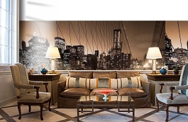 Обои 1573 lev6 607 фото в интерьере кабинета превью