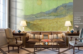 Обои 30544 фото в интерьере кабинета превью