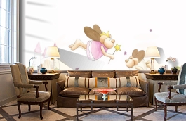 Обои 3400073 фото в интерьере кабинета превью