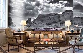 Обои 892802 фото в интерьере кабинета превью