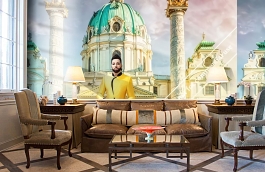 Обои 58508 фото в интерьере кабинета превью