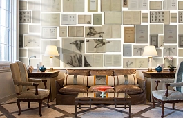 Обои EKA-01 фото в интерьере кабинета превью