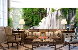 Обои MD904001 фото в интерьере кабинета превью