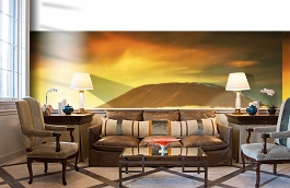 Обои MD904007 фото в интерьере кабинета превью