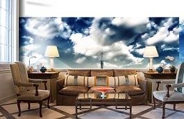 Обои MD904014 фото в интерьере кабинета превью