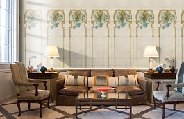 Обои E030201-8 фото в интерьере кабинета превью